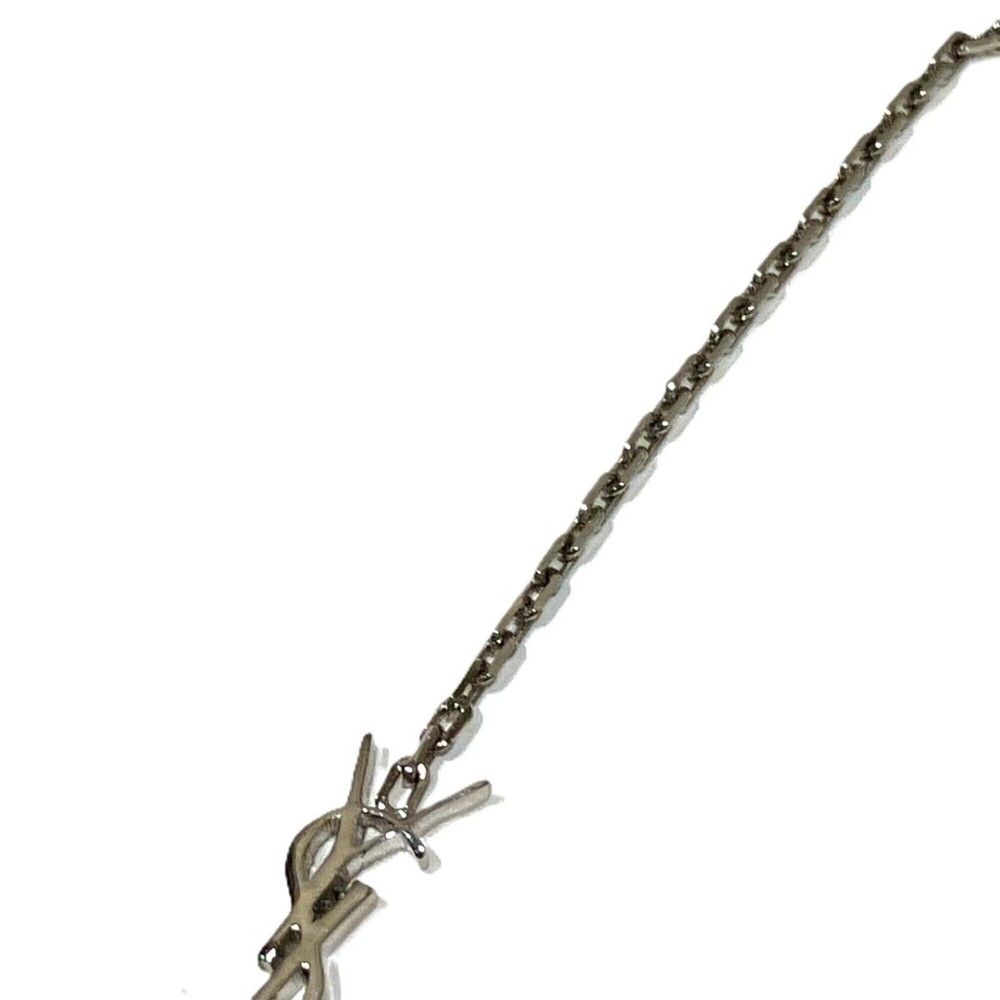 Saint Laurent Cassandra Bracelet, 17cm, Metal Rhinestone, 712345 Y1526 - Picture 8 of 9